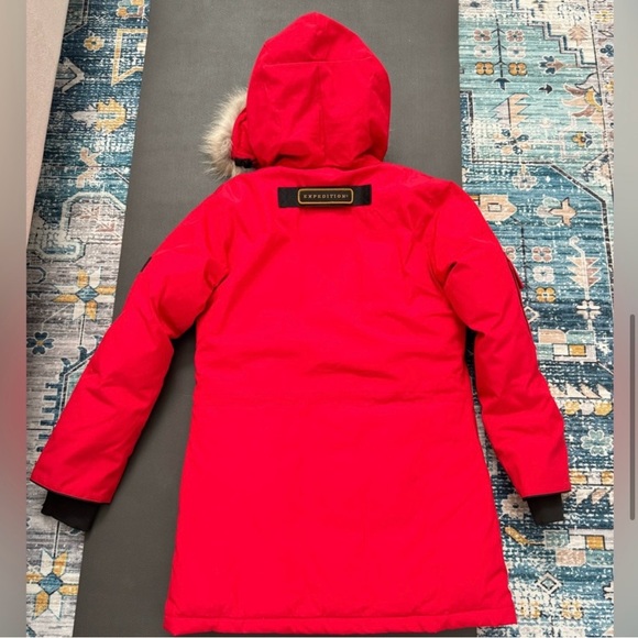 Canada Goose Red Expedition Parka S - Picture 12 of 16